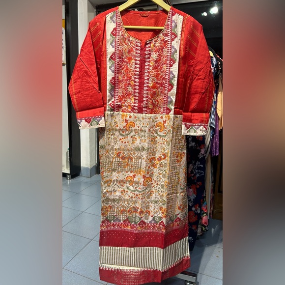 W kurti red orange - Picture 6 of 7